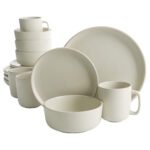 16 Piece Round Kitchen Dinnerware Set - Image 2